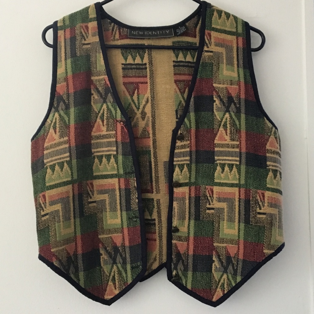 New Identity Woven vest